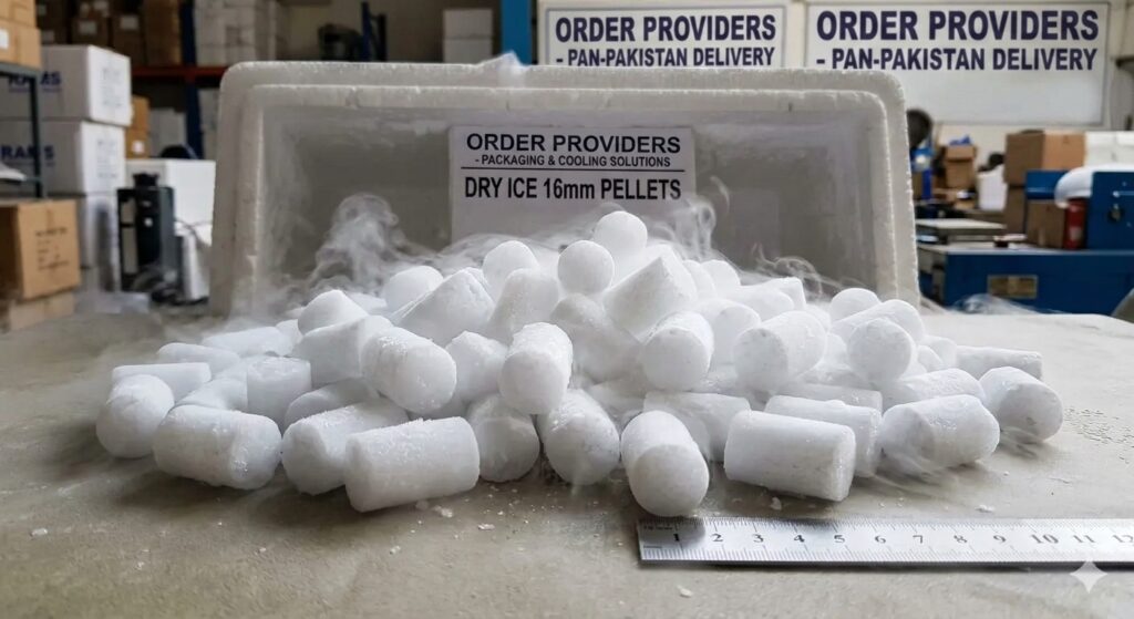 Dry Ice Pellets 16mm — Order Providers Karachi